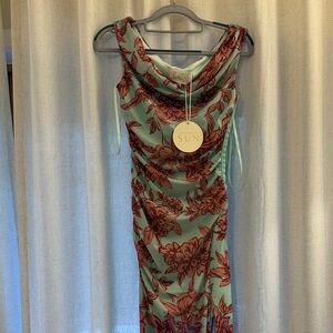 Women's Floral Midi Dress